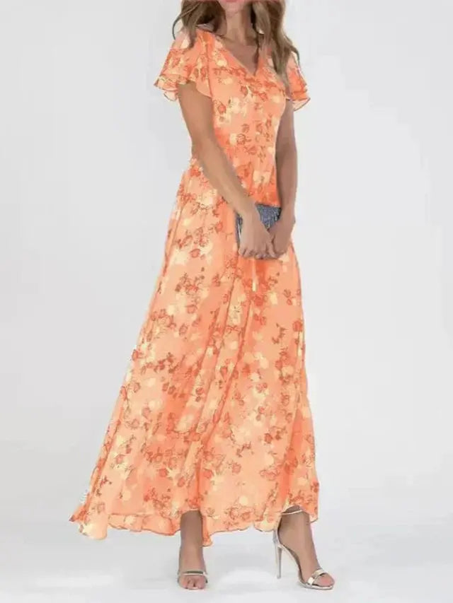 Victoria | Summer Maxi Dress FashFizz