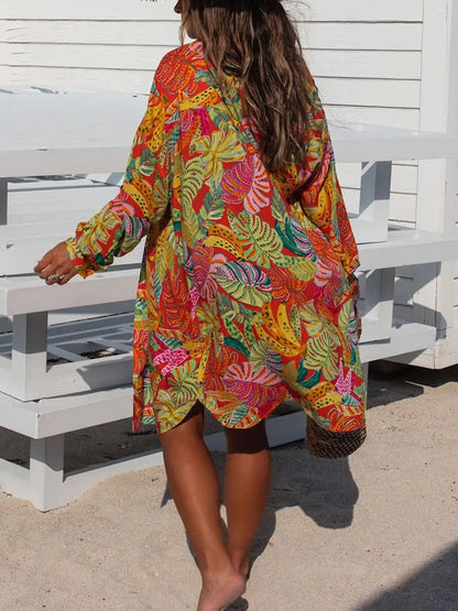 Button Down Coveted Shirt Dress FashFizz