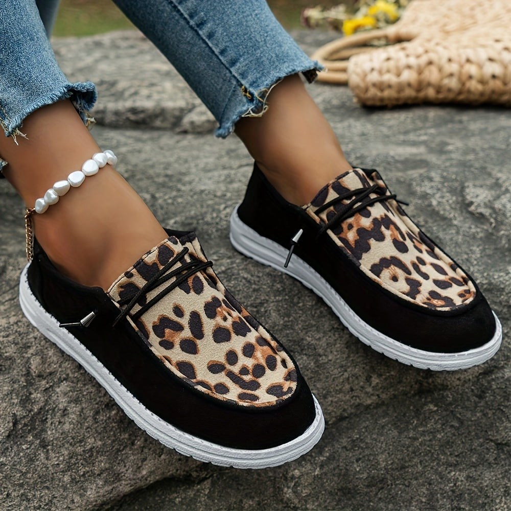Sylvia™ - Leopard Print Casual Shoes
