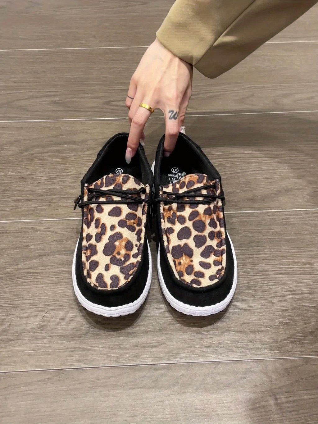 Sylvia™ - Leopard Print Casual Shoes