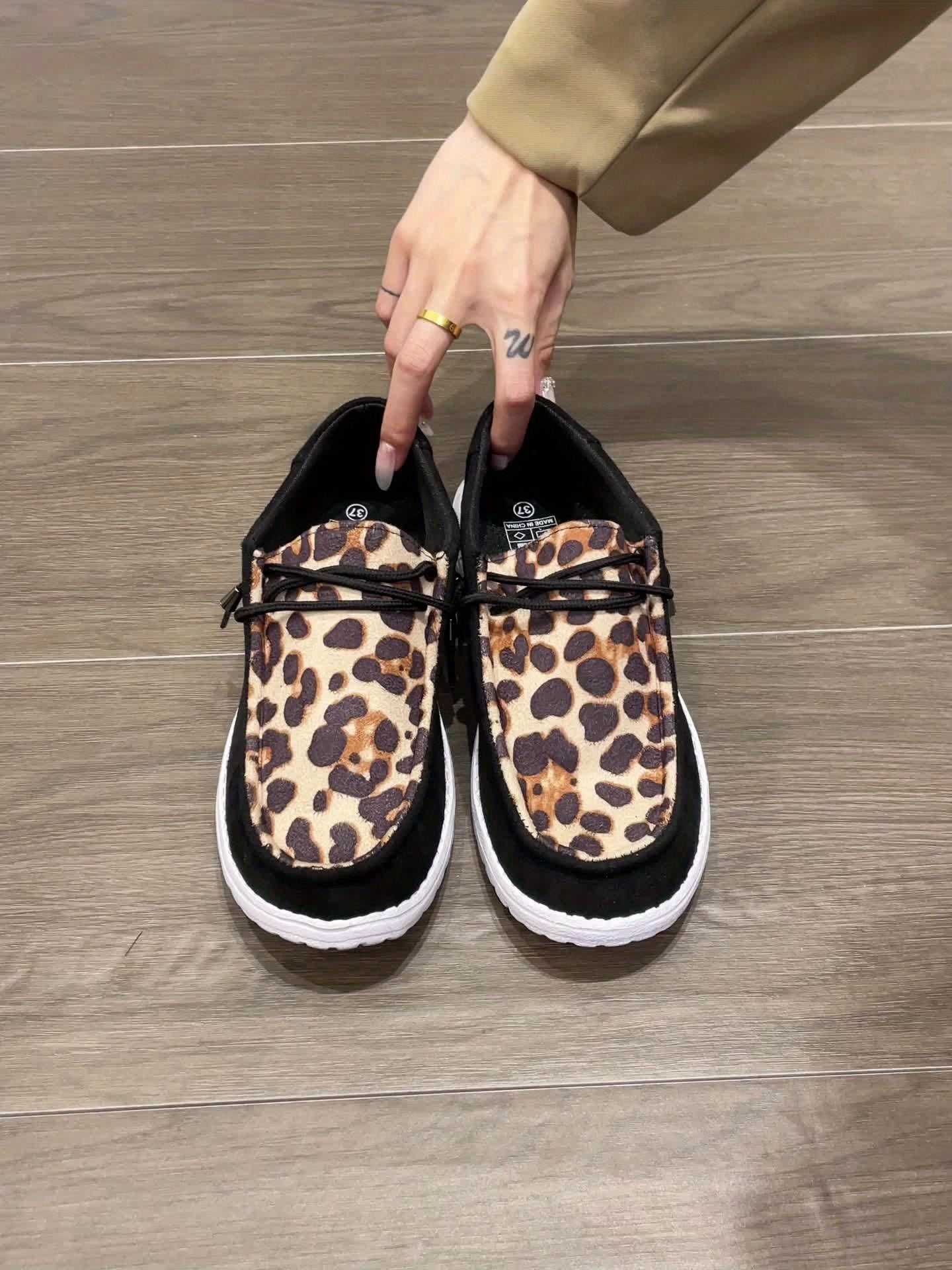 Sylvia™ - Leopard Print Casual Shoes