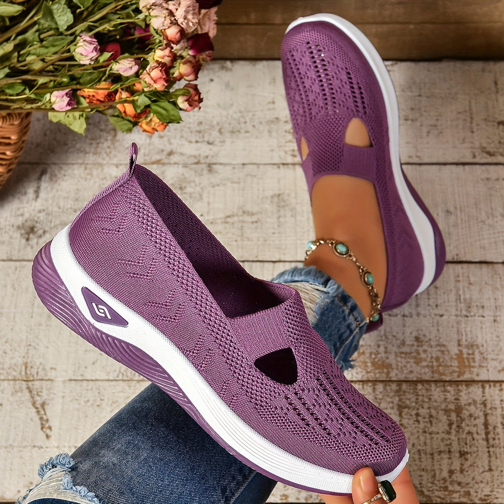 Sylvia™ – Slip-On Breathable Walking Shoes