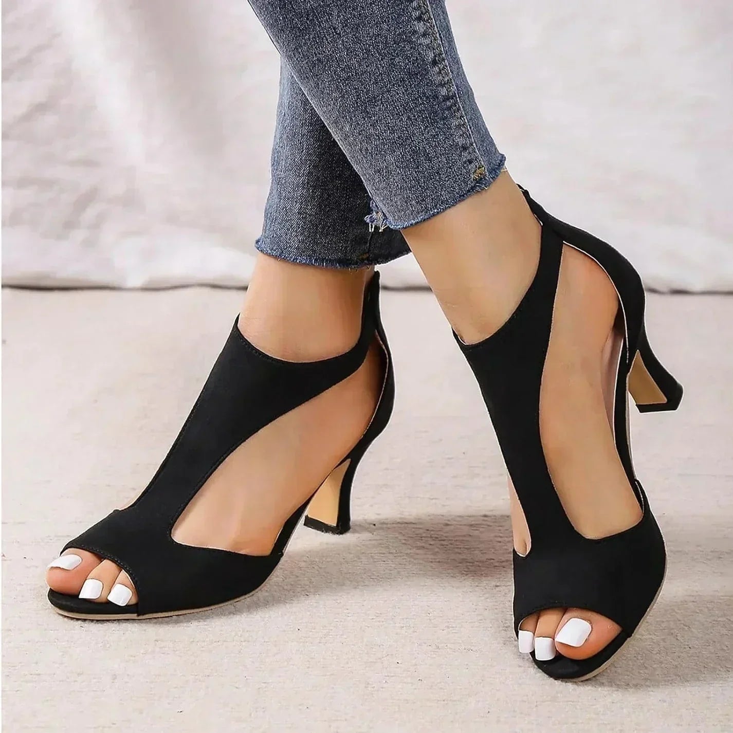 Sylvia™ – Open-Toe Heeled Sandals
