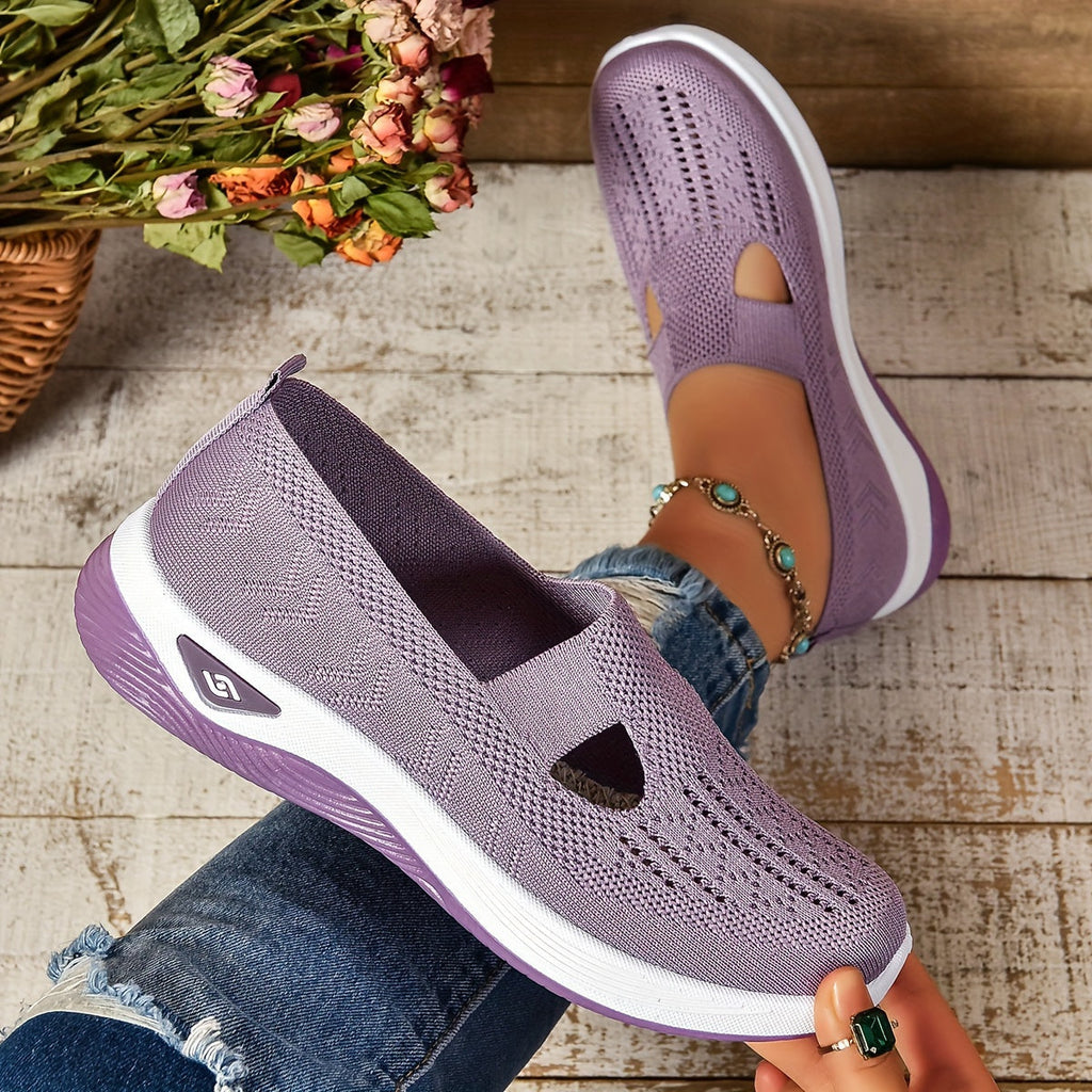 Sylvia™ – Slip-On Breathable Walking Shoes