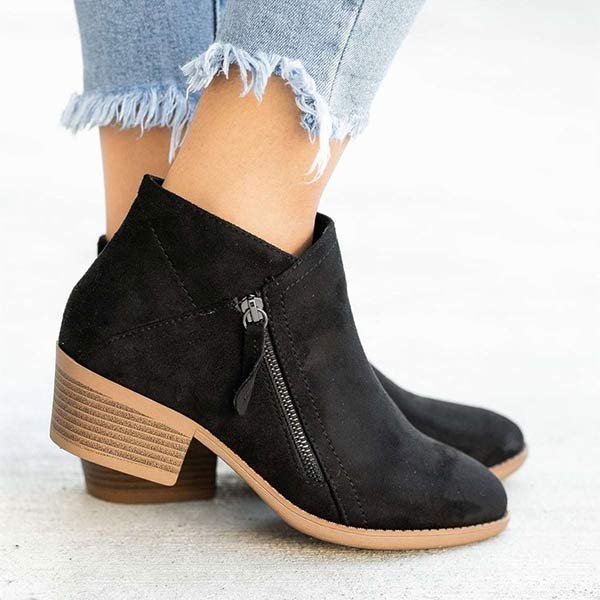 Sylvia™ | Comfortable Ankle Boots