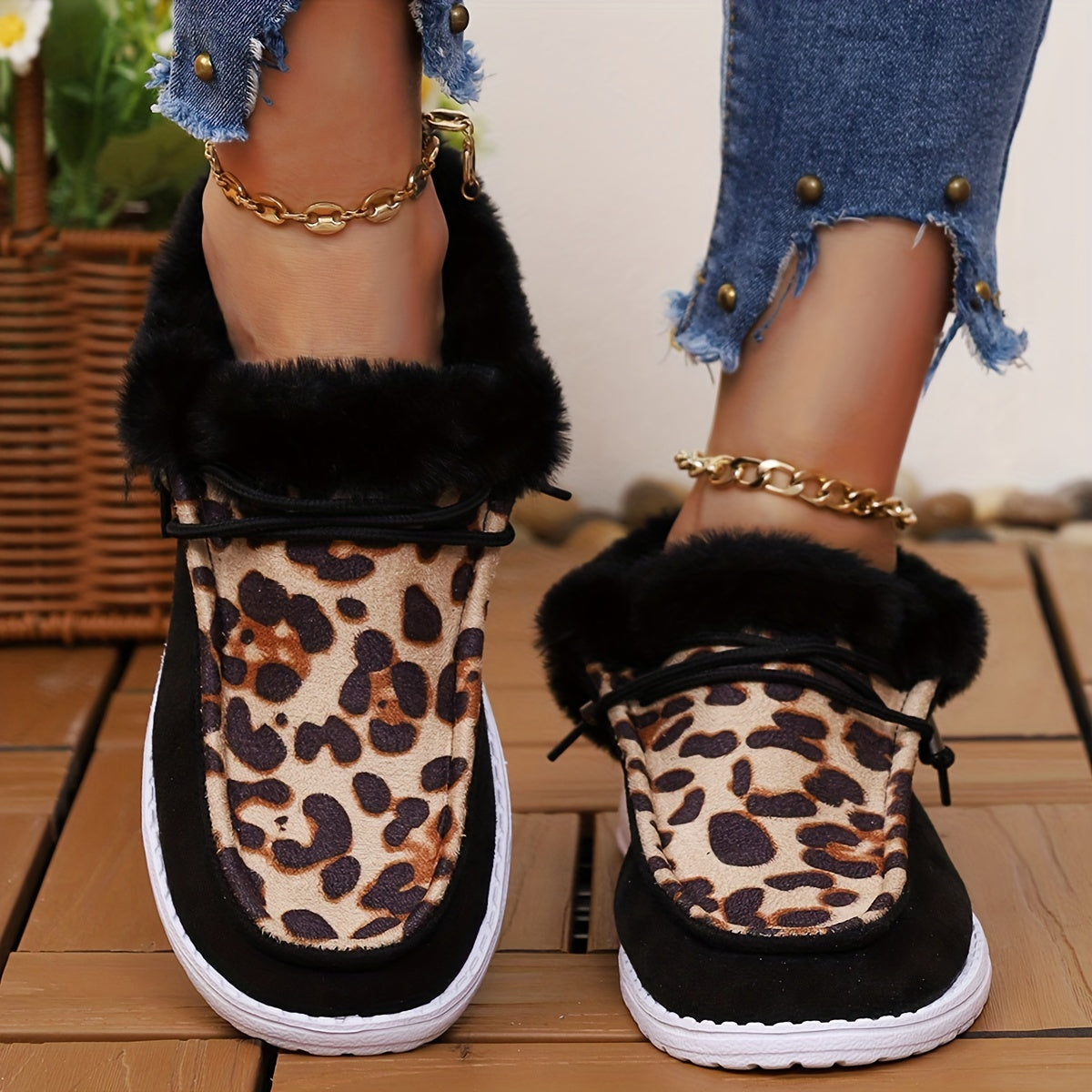 Sylvia™ - Leopard Print Casual Shoes