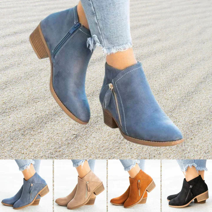 Sylvia™ | Comfortable Ankle Boots