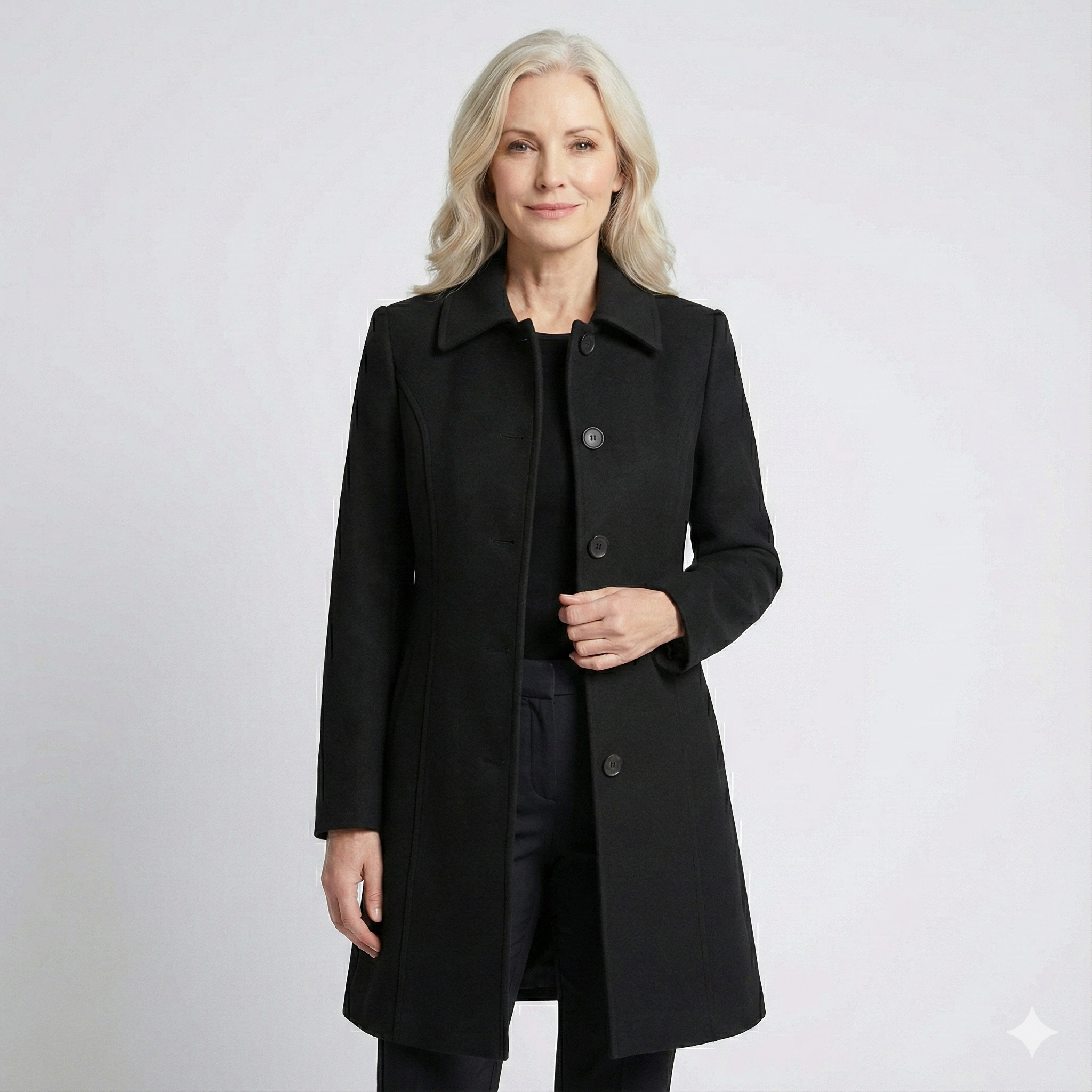 Josephine - Single Breasted Winter Trench Coat