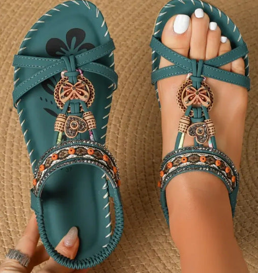 Sylvia™ – Embellished Boho Sandals