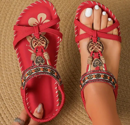 Sylvia™ – Embellished Boho Sandals
