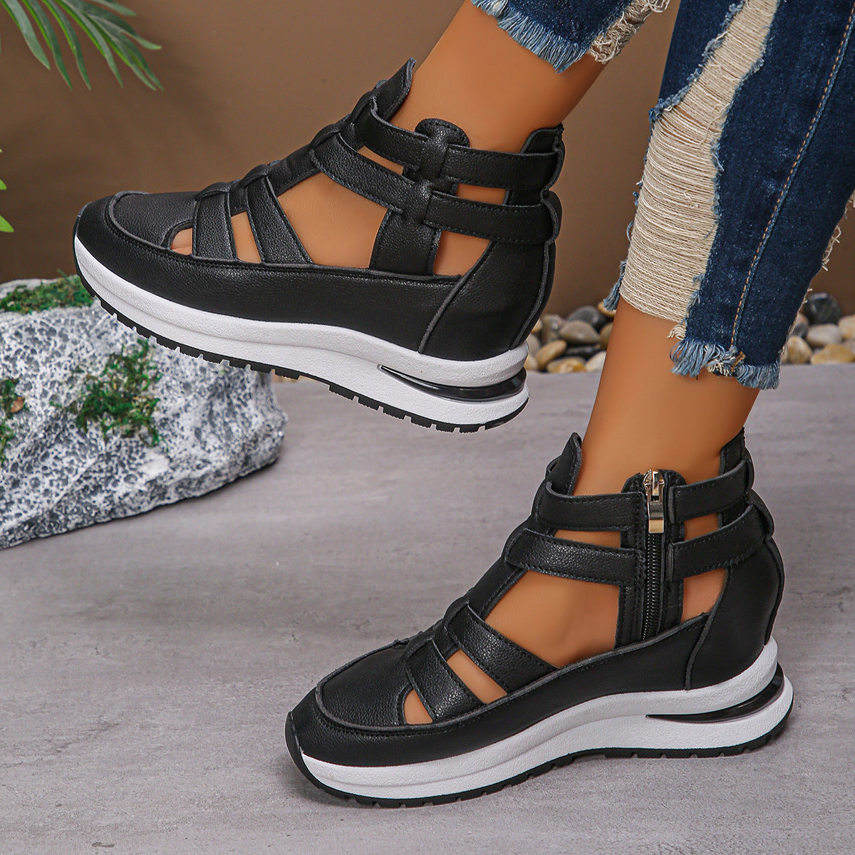 Sylvia™ – Cut-Out Platform Trainers
