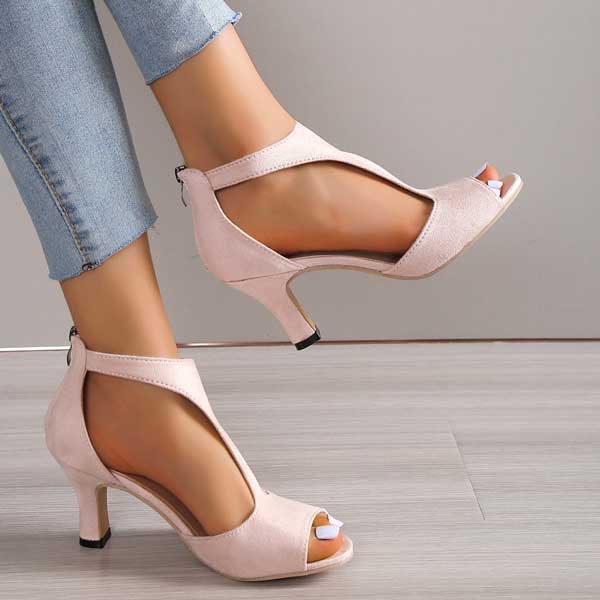 Sylvia™ – Cutout Peep Toe Heels