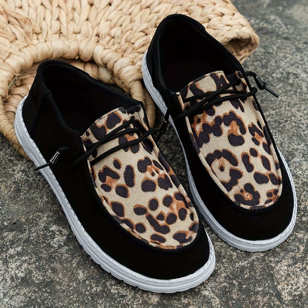 Sylvia™ - Leopard Print Casual Shoes
