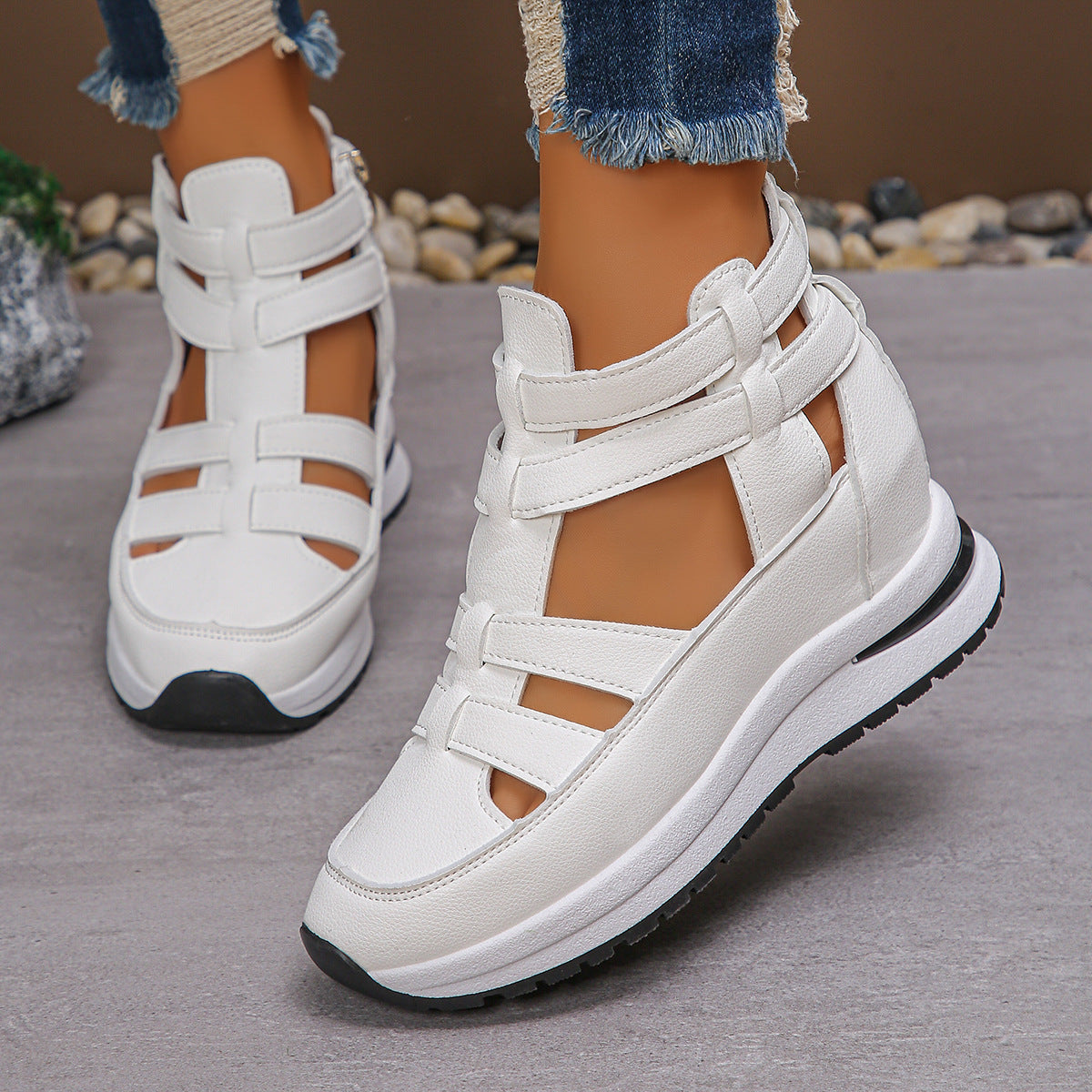 Sylvia™ – Cut-Out Platform Trainers