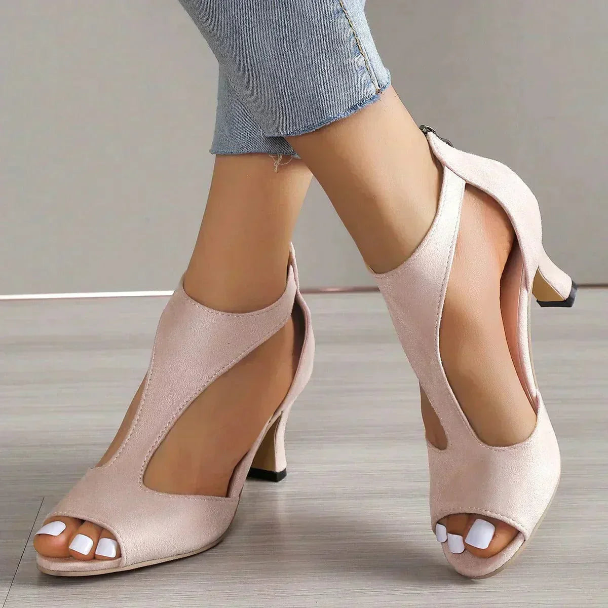 Sylvia™ – Open-Toe Heeled Sandals
