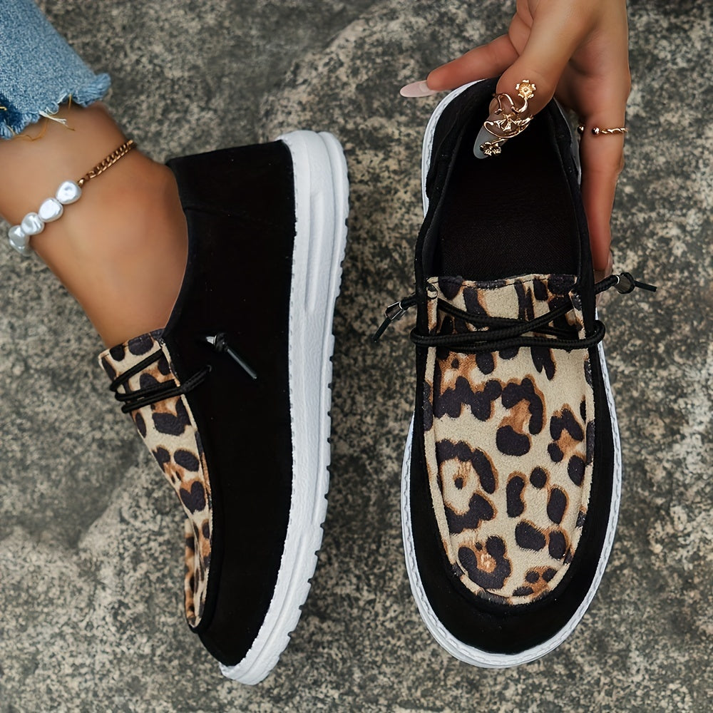 Sylvia™ - Leopard Print Casual Shoes