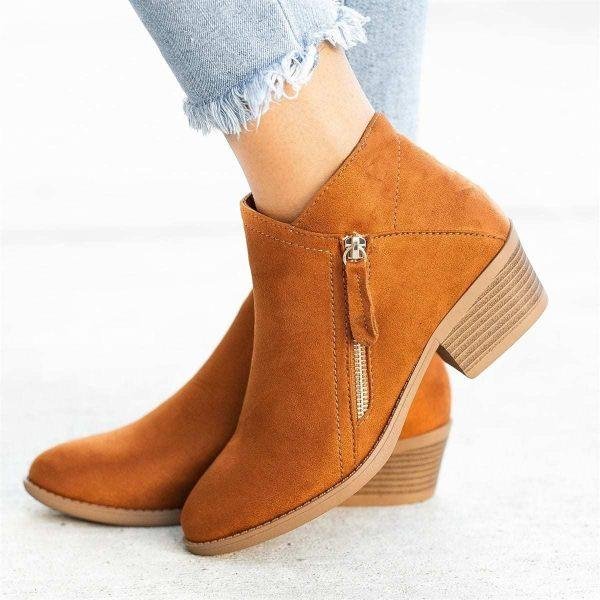 Sylvia™ | Comfortable Ankle Boots