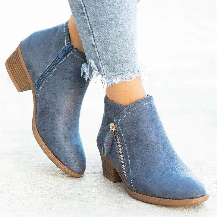 Sylvia™ | Comfortable Ankle Boots